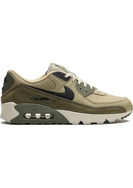 Air Max 90 Leather Sneaker Green Hakiki Deri Erkek Günlük Spor Ayakkabı Yeşil