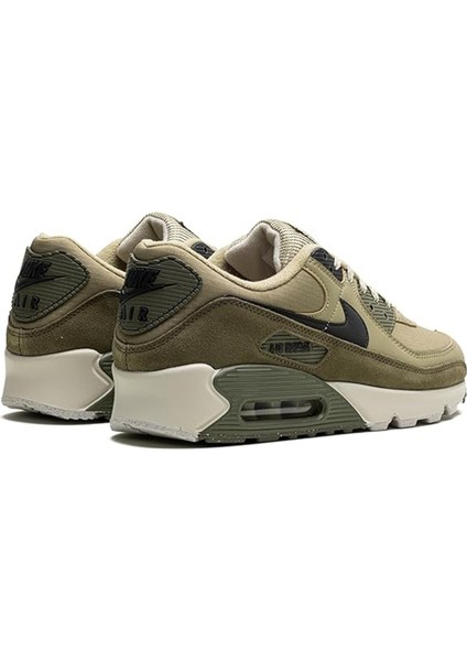 Air Max 90 Leather Sneaker Green Hakiki Deri Erkek Günlük Spor Ayakkabı Yeşil fırsatları