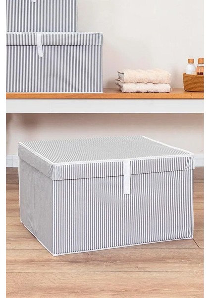 (4 Adet) Alas Çok Amaçlı Kutu Maxi Boy Tela 50*40*30 cm