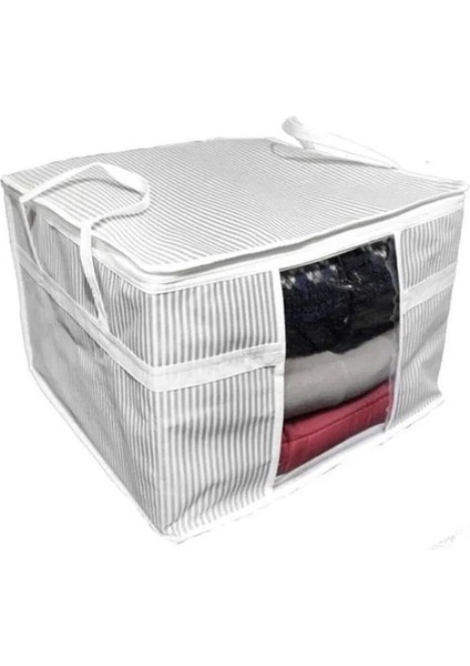 (4 Adet) Alas Pencereli Kazak Hurcu Kıyafet Düzenleyici 45 x 40 x 30 cm modelleri