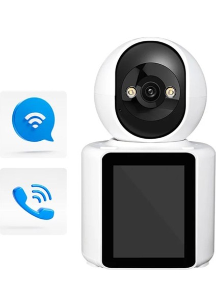 Ev Içi Mini Akıllı Kamera Sesli ve Görüntülü Konuşma Özellikli