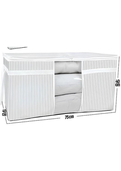 (5 Adet) Alas Pencereli Yastık Yorgan Hurcu Büyük Boy 75X40X40 cm fırsatları