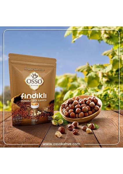 6’li Fındıklı Osmanlı Dibek KAHVESI(6X200=1200GR) fiyatları
