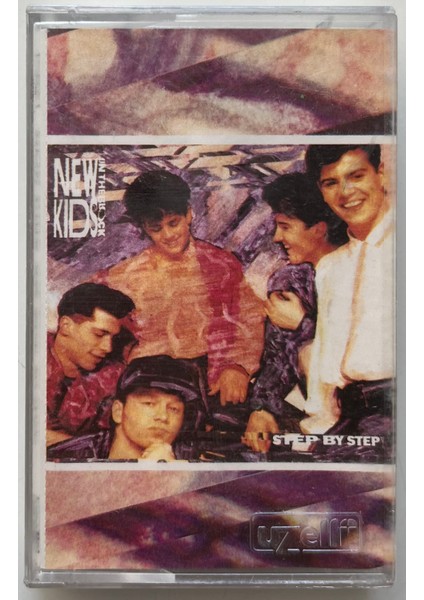 New Kids On The Block Step By Step Kaset (Orijinal Dönem Kağıt Baskı Kaset)