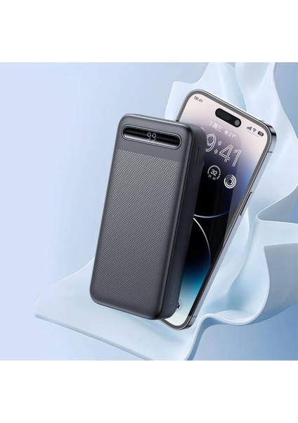 20000MAH LED Ekranlı Powerbank MC-4432 Siyah 10.5W indirimleri