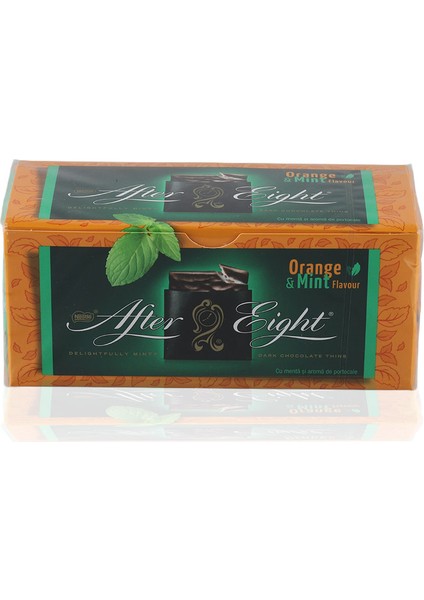 After Eight Portakal ve Naneli Bitter Çikolata 200 Gr. (1 Paket)