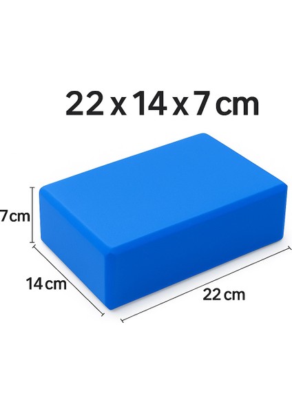 2' Li Yoga Blok Seti pilates Yoga Denge Köpüğü 1 Çift