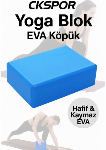 2' Li Yoga Blok Seti pilates Yoga Denge Köpüğü 1 Çift