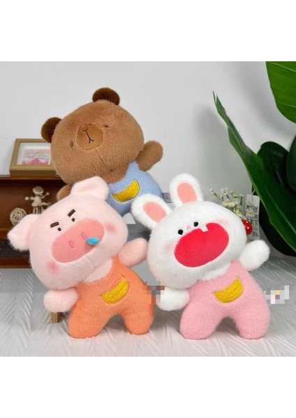 1 Yumuşak Peluş Karikatür Bebek Bebek Peluş Oyuncak Bebek Çocuklar Yatıştırıcı Bebekler (Yurt Dışından)