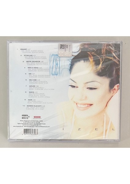 Izel Emanet CD (Jelatininde Sıfır Orijinal Dönem Baskı Cd) fiyatları