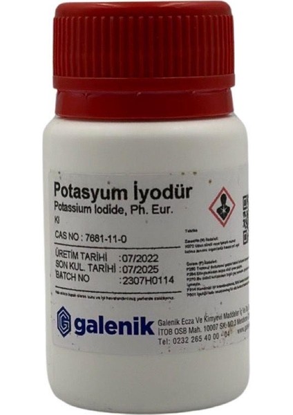 Potasyum Iyodür 50 G