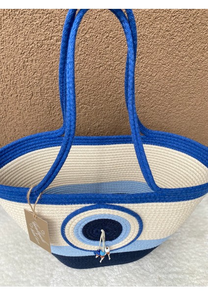 Hasır Çanta,plaj Çantası,kol Çantası Nazar Boncuğu Çanta fiyatları