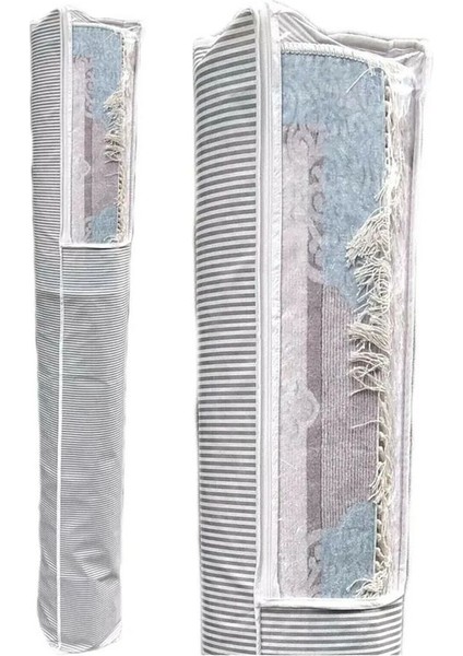 (2 Adet) Alas Pencereli Halı Hurcu /halı Saklama 6m2 Standart 38*210 cm fiyatları