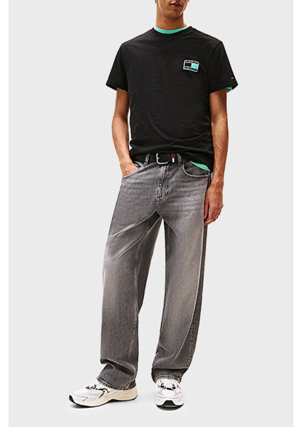 % 100 Pamuk Slim Fit Bisiklet Yaka Logolu T Shirt Erkek T Shirt DM0DM21577 Bds fiyatları