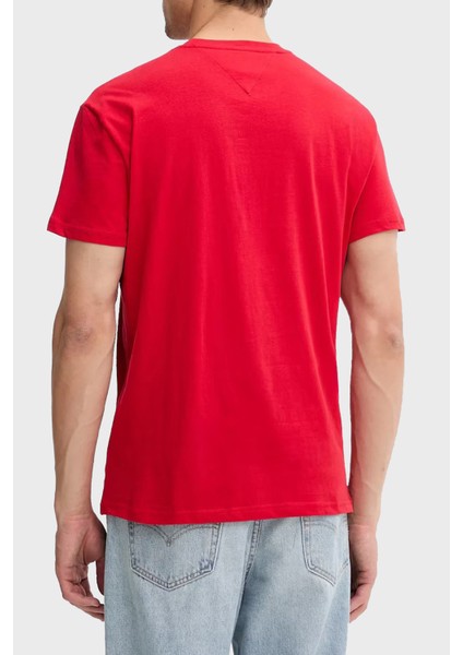 % 100 Pamuk Regular Fit Bisiklet Yaka Logolu T Shirt Erkek T Shirt DM0DM21911 Xle fiyatları