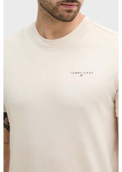 % 100 Pamuk Slim Fit Bisiklet Yaka Logolu T Shirt Erkek T Shirt DM0DM21780 Ach fırsatları