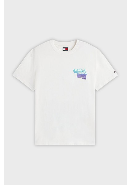 Pamuklu Regular Fit Bisiklet Yaka Sırtta Logo Detaylı T Shirt Erkek T Shirt DM0DM21589 Ybl indirimleri
