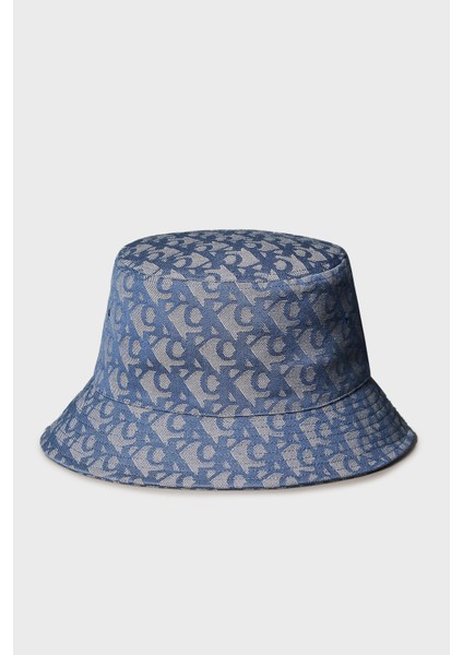 Jakarlı Logolu Bucket Şapka LV04K5059GZYX Bayan Şapka LV04K5059G Zyx fiyatları