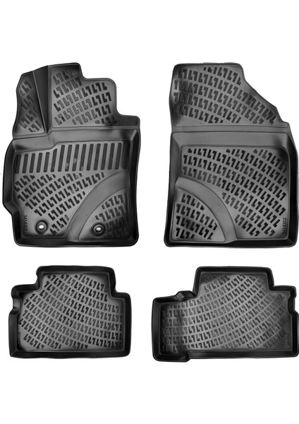 Toyota Verso 3D Siyah Havuzlu Paspas 2009 ve 2012