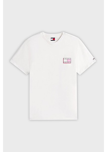 % 100 Pamuk Slim Fit Bisiklet Yaka Logolu T Shirt Erkek T Shirt DM0DM21577 Ybl indirimleri