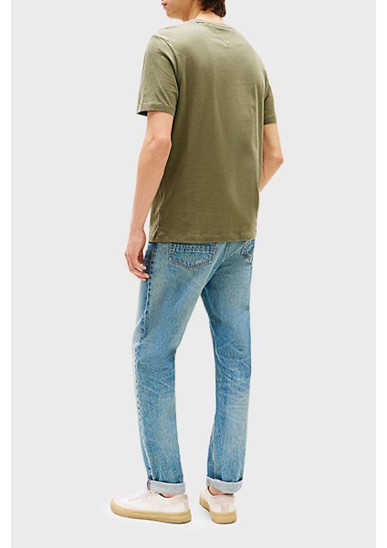 % 100 Pamuk Regular Fit Bisiklet Yaka T Shirt Erkek T Shirt MW0MW39995 Plı modelleri