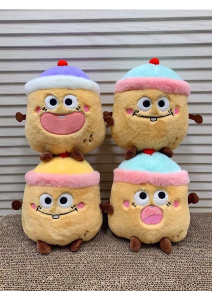 1 Adet Karikatür Yumuşak Peluş Bebek Sevimli Oyuncaklar (Yurt Dışından)