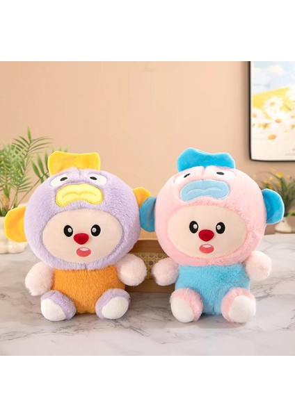 1 Adet Sevimli Yumuşak Peluş Bebek Karikatür Oyuncaklar 8 Inç Bebek Peluş Oyuncaklar Hediyeler (Yurt Dışından)