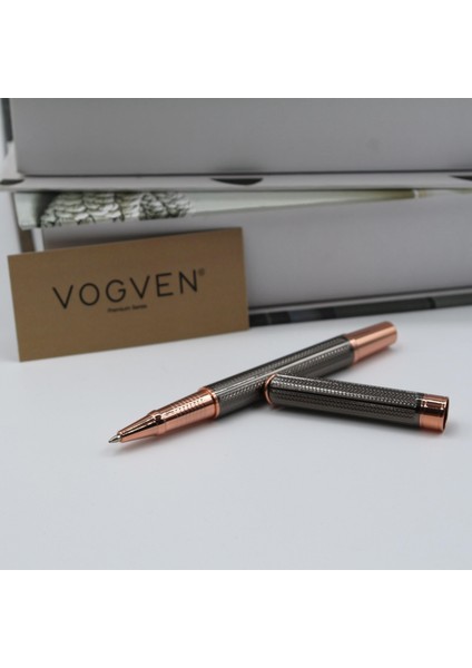 Vogven Marka Premium Krom-Bakır Metal Roller Kalem modelleri
