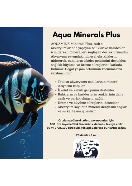 Yavru Balık Gelişim Seti – Akvaryum Su Düzenleyicisi, Mineral Desteği (3X100 Ml)