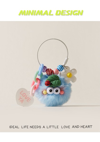 Yeni Ayı Bebek Kolye Peluş Oyuncak Bebek Oyuncak Ayı Bebek Anahtarlık (Yurt Dışından)