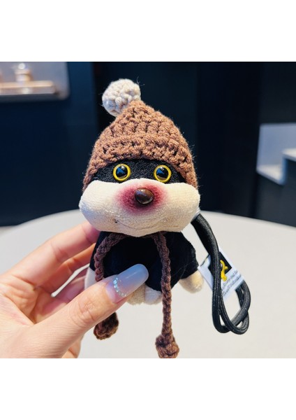 Yeni Ayı Bebek Kolye Peluş Oyuncak Bebek Oyuncak Ayı Bebek Anahtarlık (Yurt Dışından)