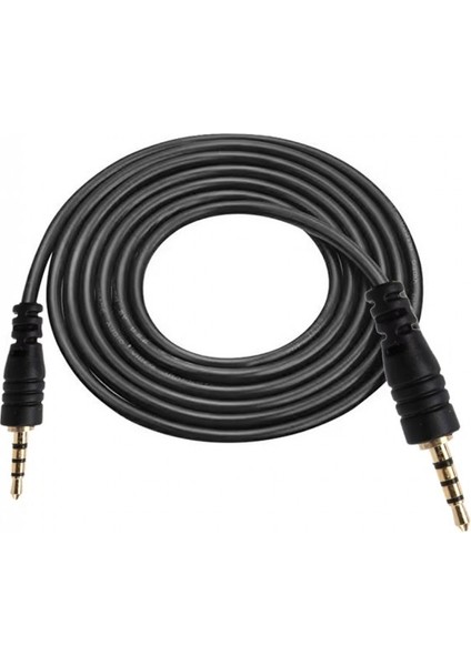 3,5 mm Trrs 4 Boğum Stereo To 2.5 mm Trrs 4 Boğum Audio Ses Kablosu 1.8m