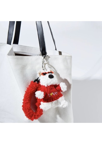 Yeni 1 Adet Karikatür Çanta Çekicilik Anahtarlık Sevimli Iyi Şanslar Hediye Peluş Oyuncaklar Bebekler (Yurt Dışından)