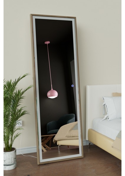 LED Işıklı Boy Aynası Lazer Kumlamalı 60X180 cm fırsatları