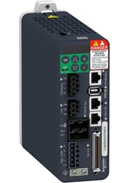 LXM28AU04M3X Motion servo drive, Lexium 28, single and three phase 200...230 V, 400 W