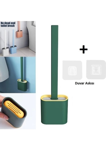 Yeni Nesil Silikon Klozet Fırçası