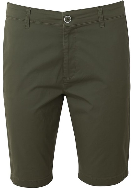 Chino Haki Erkek Şort 8046