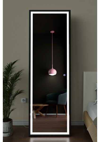 LED Işıklı Boy Aynası Lazer Kumlamalı 60X180 cm fırsatları