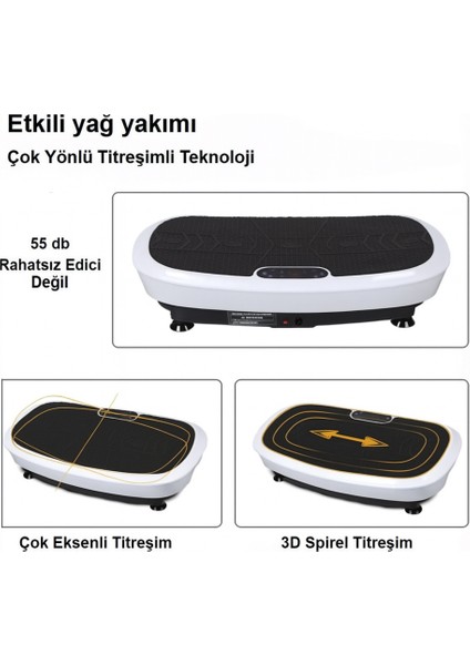 2d Özellikli Bluetoothlu Kondisyon Aleti ve Egzersiz Aleti Crazyfit - Müzik Özellikli