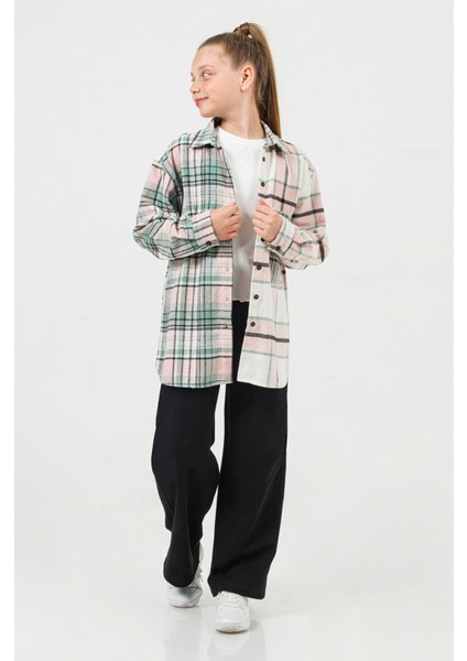 Kız Çocuk Geniş Paça Okul Pantolonu Beli Lastikli Spor Eşofman Altı modelleri