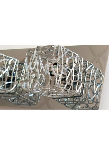 Modern Krom Aynalı 4 Lü Avize Işık Aydınlatma fiyatları