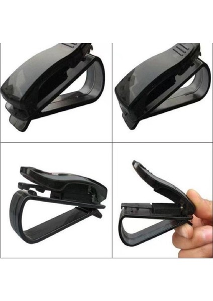 Araç Içi Gözlük Tutucu ve Kart Tutucu Yaylı Klipsli Gözlük ve Kart Organizer Aparat indirimleri