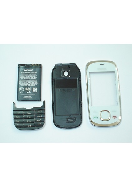 Nostaljikcep Nokia 7230 Kapak ve Tuş Takımı+Sıfır Batarya Bl-4ct