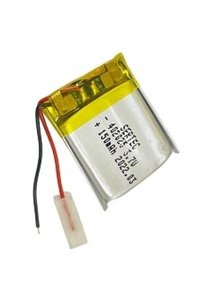 402025 3.7V 150 Mah Li-Polymer Pil DEVRELI/1.5A