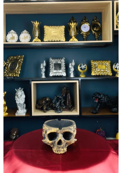 Polyester Kuru Kafa Kül Tablası Küllük