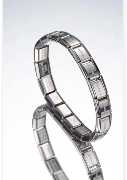 Paslanmaz Çelik Italyan Charm Model Gümüş Renk