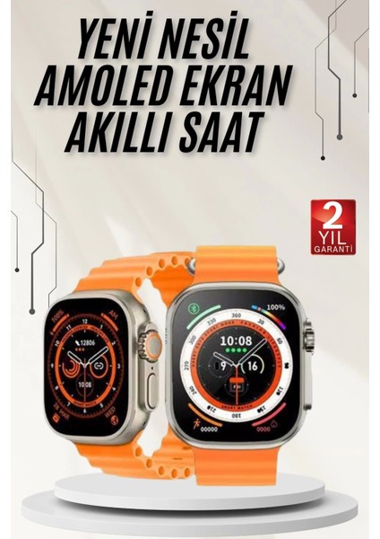 Akıllı Saat Gps Özelliği Bildirim Görme Adımsayar Sesli Görüşme Yapabilen