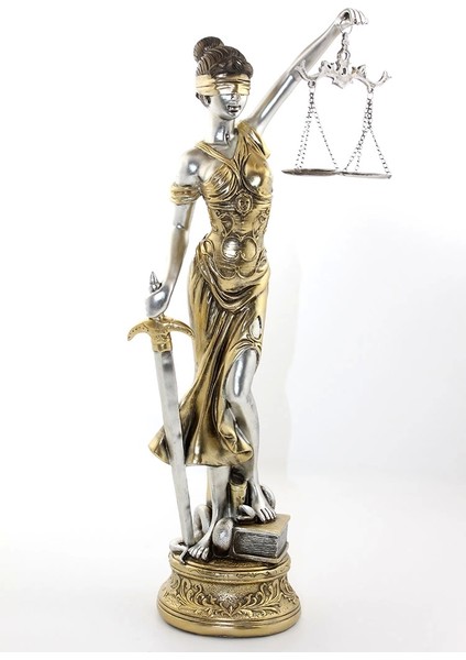 Polyester Adalet Figürü Model 2