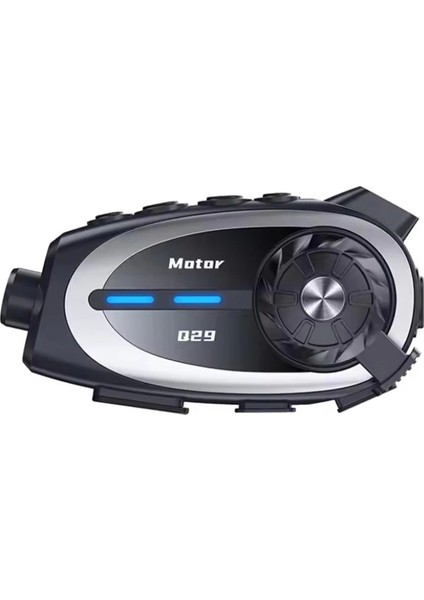 Q29 Motosiklet Kask Bluetooth Kulaklık Eşleşmeli 1080P Kamera Geniş açı Su Geçirmez Intercom