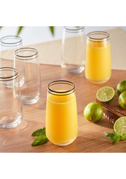 Black Line 6 Parça 480 ml Meşrubat Bardağı 9-01010609 modelleri